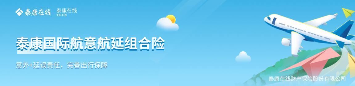 泰康国际航意航延组合险