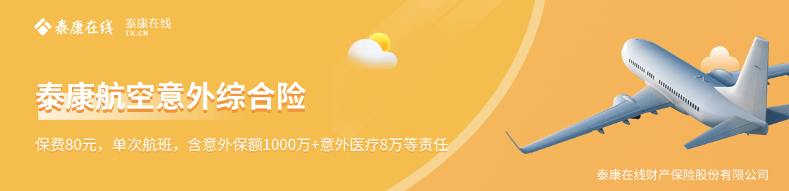 泰康航空意外综合险1
